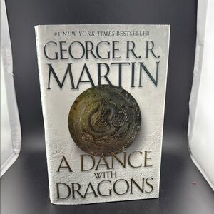 A Dance with Dragons Book - White Cover